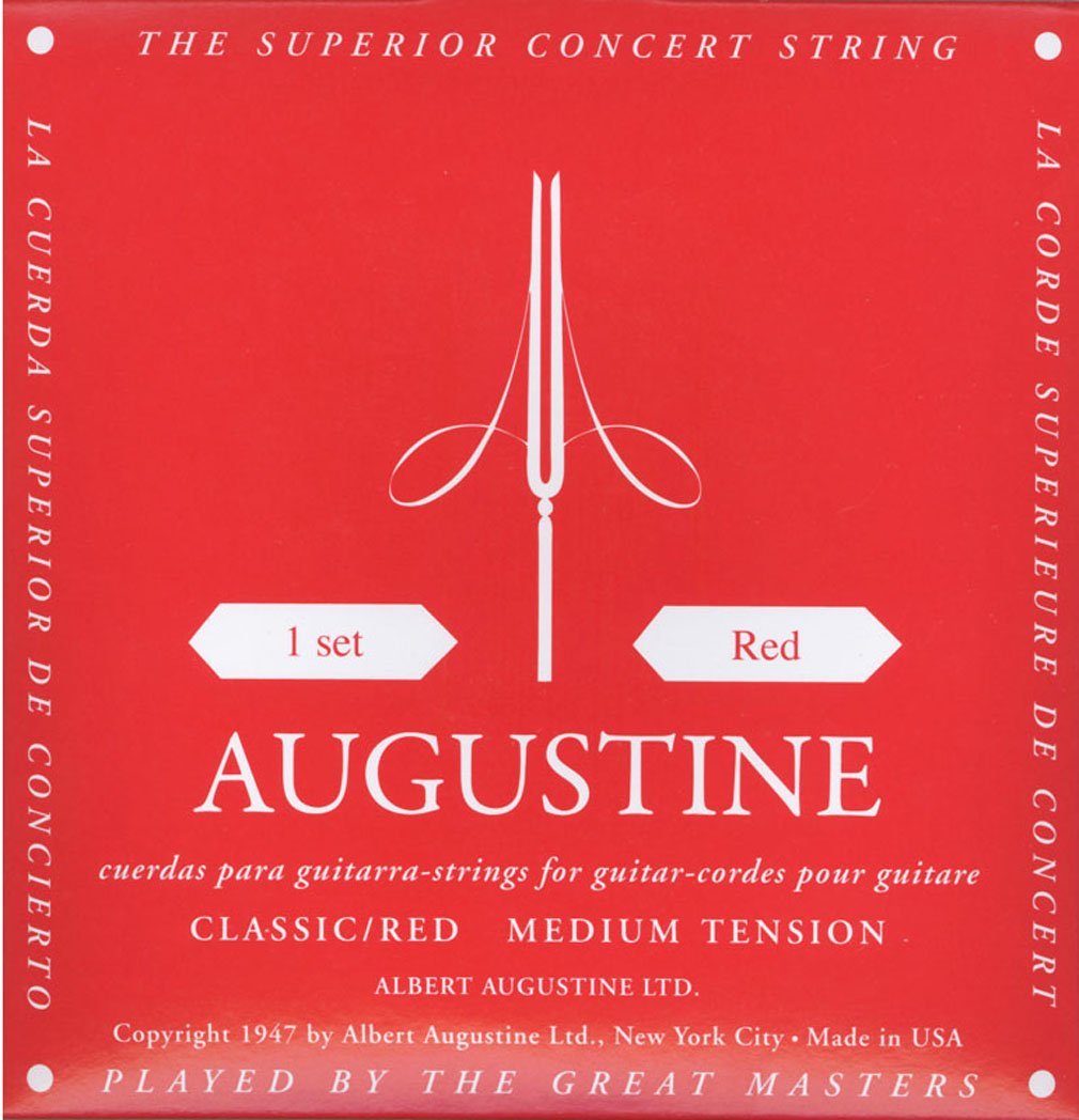 Струны для классической гитары Augustine Classic Red
