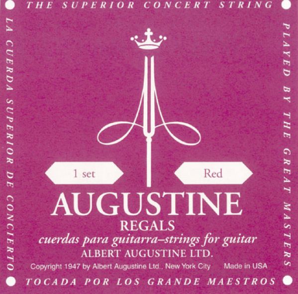 Струны для классической гитары Augustine Regal Red - фото 1