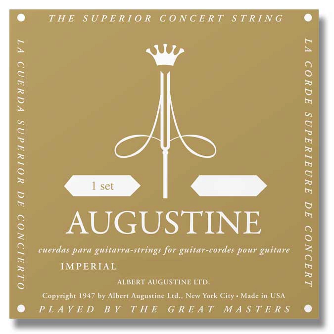 Струны для классической гитары Augustine Imperial Blue