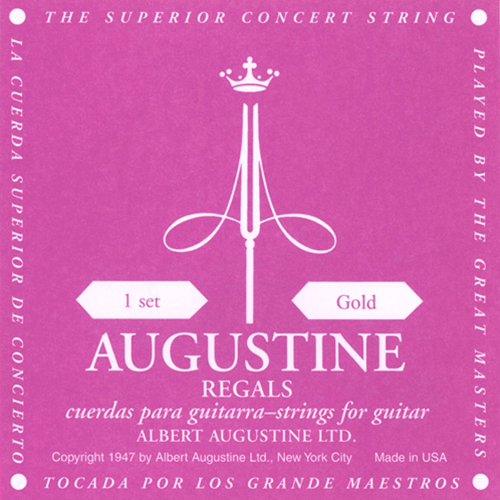 Струны для классической гитары Augustine Regal Gold