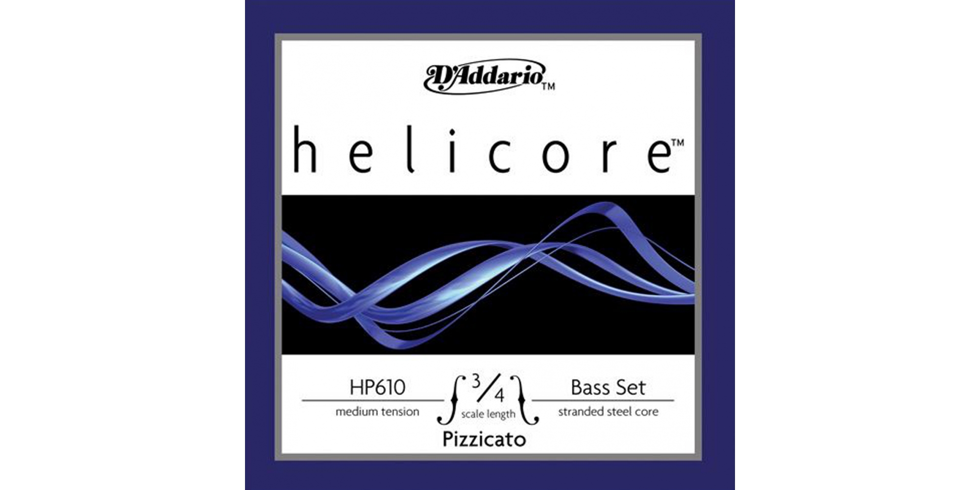 Струны для контрабаса D´Addario Helicore Pizzicato
