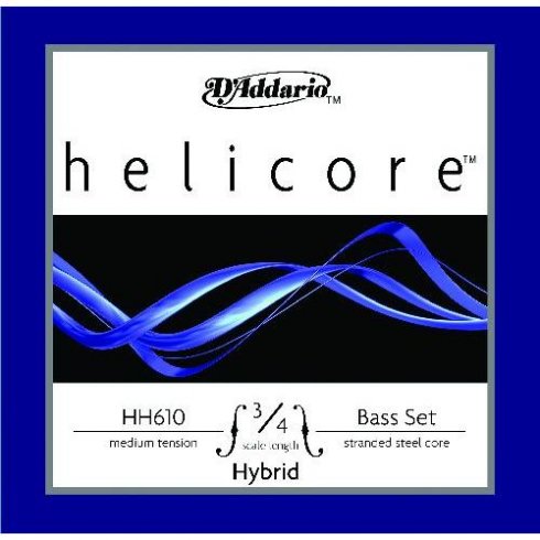 Струны для контрабаса D´Addario Helicore Hybrid