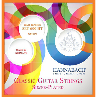 Комплект струн для классической гитары Hannabach Silver-Plated 600HT