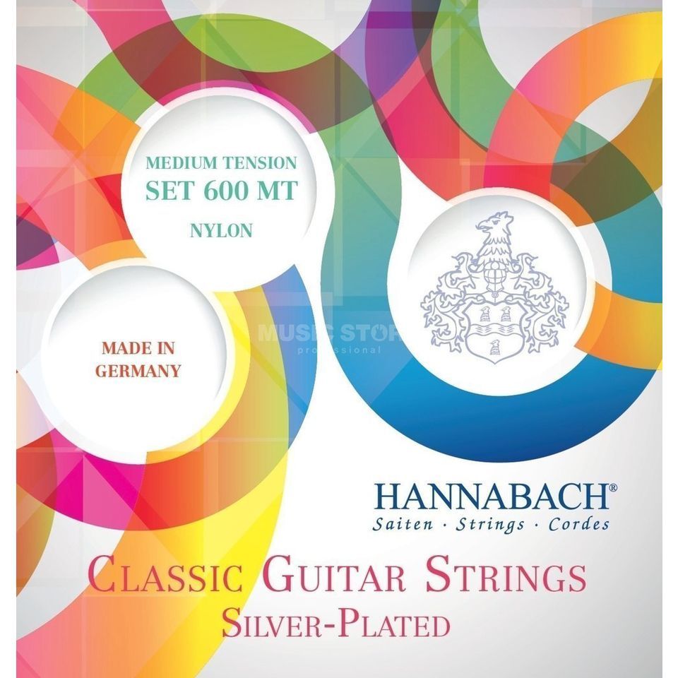 Комплект струн для классической гитары Hannabach Silver-Plated 600MT