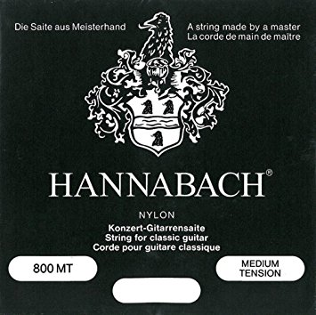Комплект струн для классической гитары Hannabach E800MT
