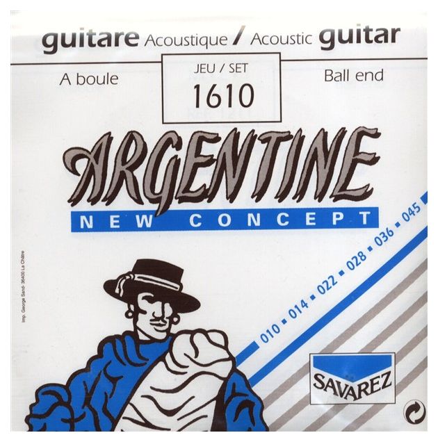 Струны для классической гитары Savarez Argentine 1610