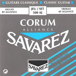 Струны для классической гитары Savarez Corum Alliance 500AJ