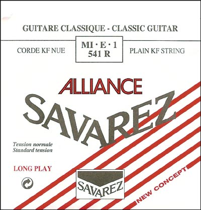 Струны для классической гитары Savarez Alliance 541R