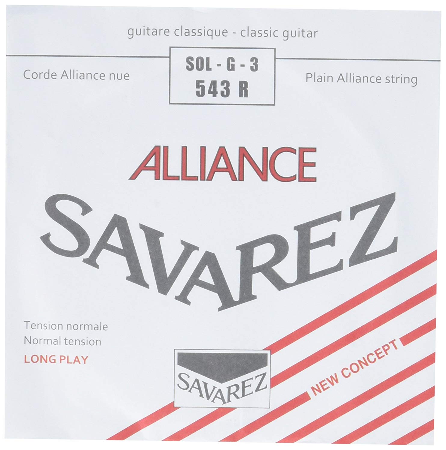 Струна соль для классической гитары Savarez Alliance 543 R